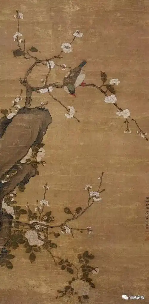 卧游图册之杏花钱选 八花图之杏花马远 倚云仙杏图赵昌 杏花图