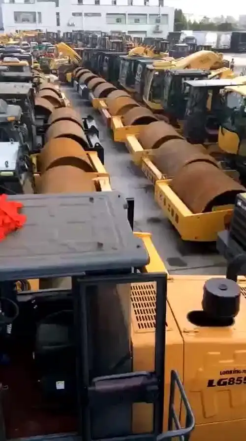 八九成新二手180平地机 手徐工22吨振动压路机 冲击碾压机