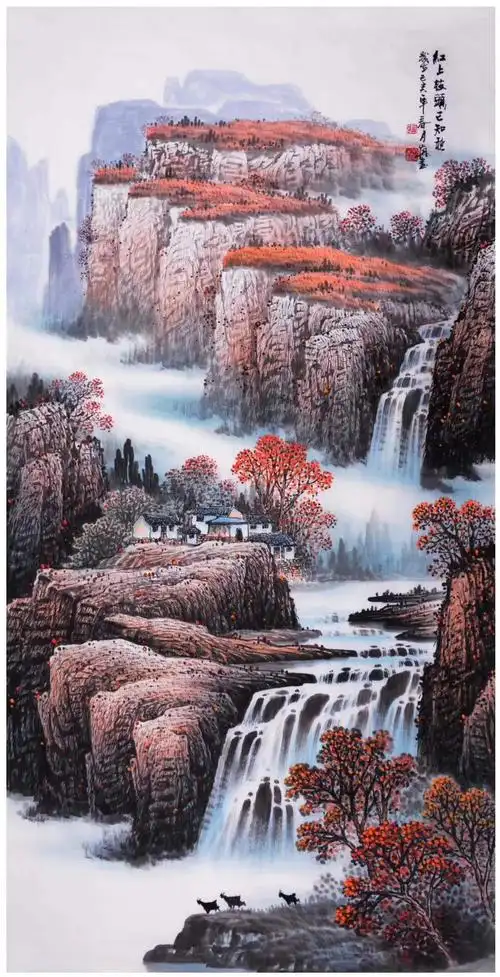 中国画 山水画精品欣赏