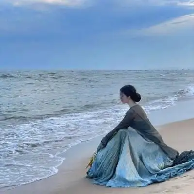 美女头像背影唯美高清