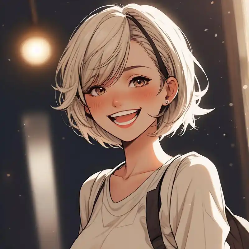 动漫呆萌女生头像精选 探索动漫世界中的可爱与呆萌,一组精选女生头像