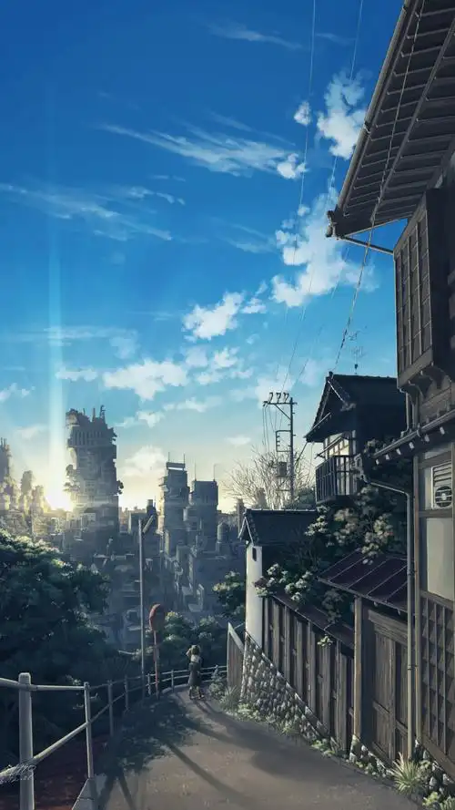 日漫风插画壁纸,超爱!