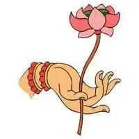 墨水画莲花微信头像【点击鼠标右键下载】