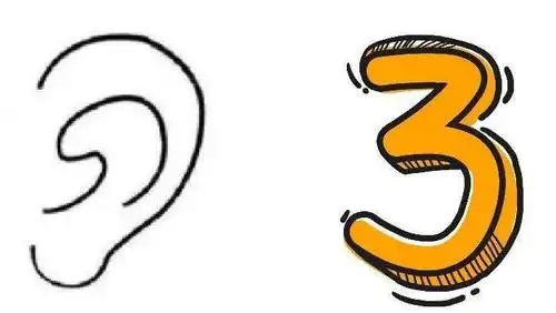 "3像耳朵听声音"