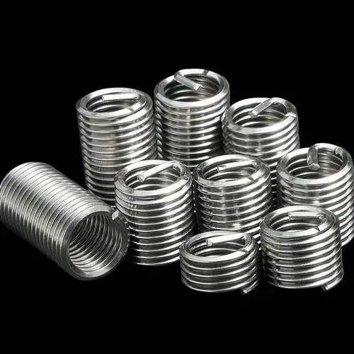 (今日10折)304不锈钢螺纹套 螺纹保护套 钢套牙套 d螺丝套钢丝螺套m2