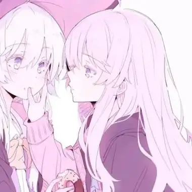 闺蜜头像女生可爱动漫