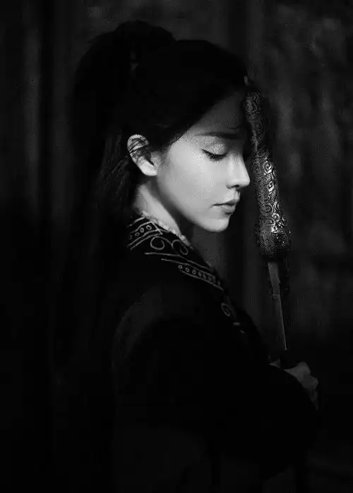 再米热黑色调古风大片02冰眸深邃无忧无惧