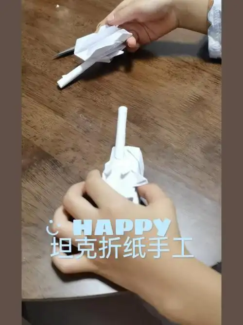 迷你火箭 导弹 原子弹 核弹战斧导弹手工折纸原创光折纸术问世可瞬间