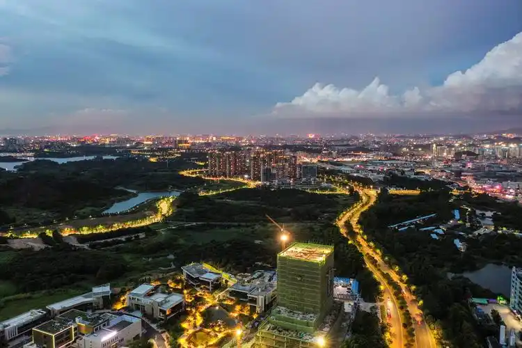 东莞市松山湖夜色阑珊