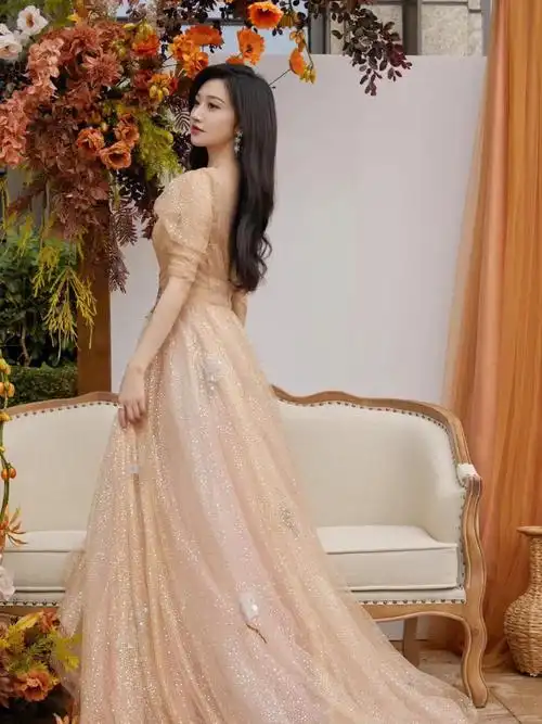 扬州婚纱礼服景甜同款礼服敏敏婚纱