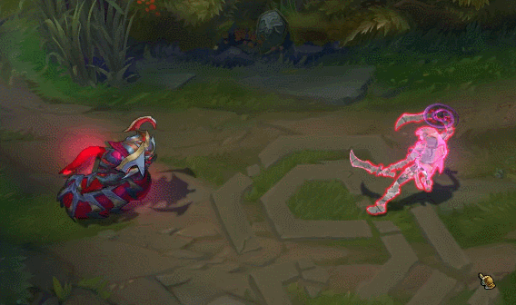 r技能 蛇女向前释放强大的能量,将面朝她的敌人眩晕.