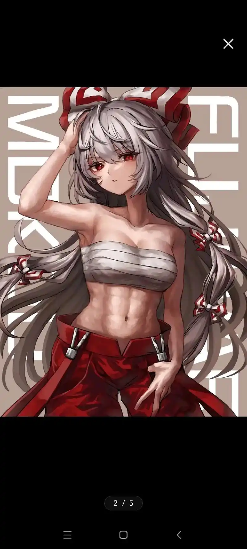 这是你们心心念念的卡通肌肉女壁纸吗? - 抖音