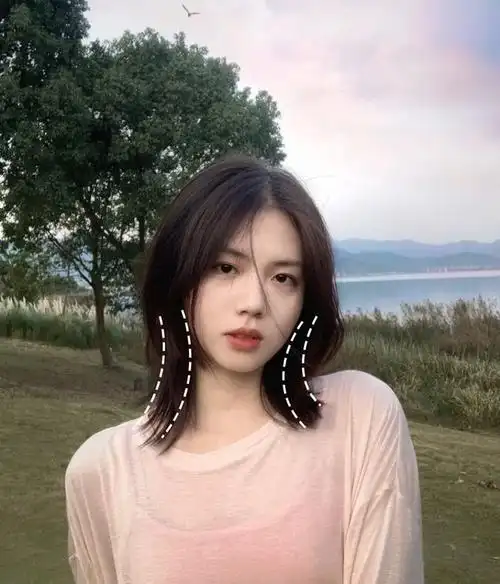 八字空气刘海中学生_八字空气刘海多少钱_空气八字刘海教程