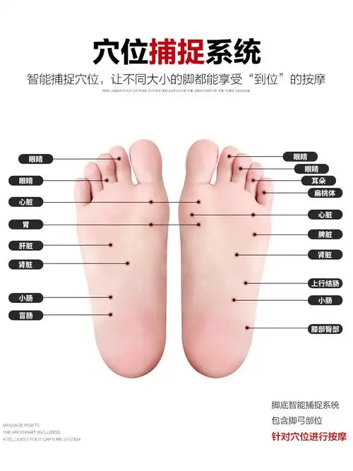 奥斯玛足疗机脚底全自动脚部穴位揉捏足部加热家用足底小腿按摩器