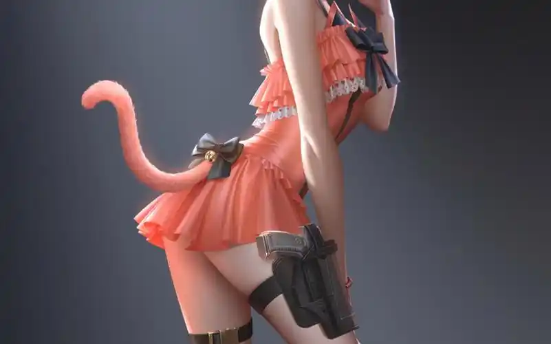 穿越火线新上线的漂亮小姐姐沙滩夜玫瑰