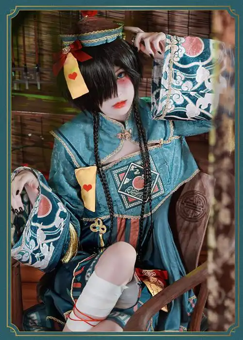 小僵尸lolita洛丽塔儿童cos服jsk复古连衣裙lo裙套装cosplay服装 儿童