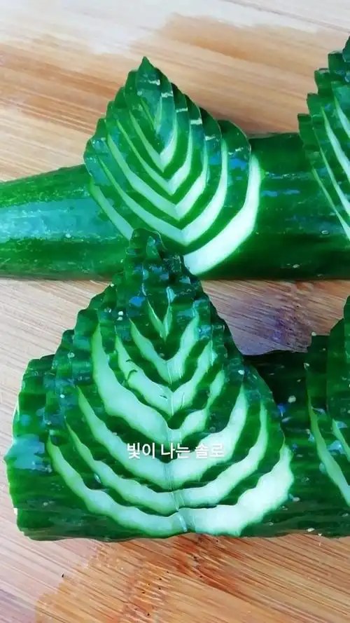 黄瓜切法,欢迎点赞