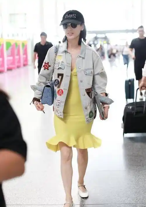 看腿1米5,这5位女星的脸自带欺骗性,身高不够颜值凑_高个子_女明星