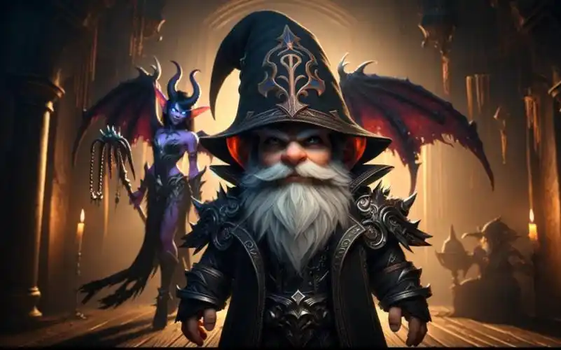 魔兽世界不同职业男性角色