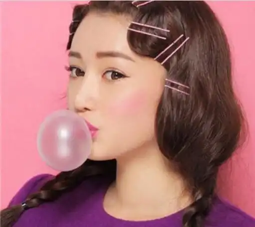 大脸女生怎么扎头发才更漂亮 五款大脸妹子长发扎发效果_大脸发型