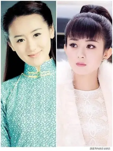 袁冰妍拍摄生图曝光,v脸变方脸,她究竟哪里像赵丽颖了?