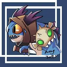 洪伟月月鸟 dota2全英雄同人头像