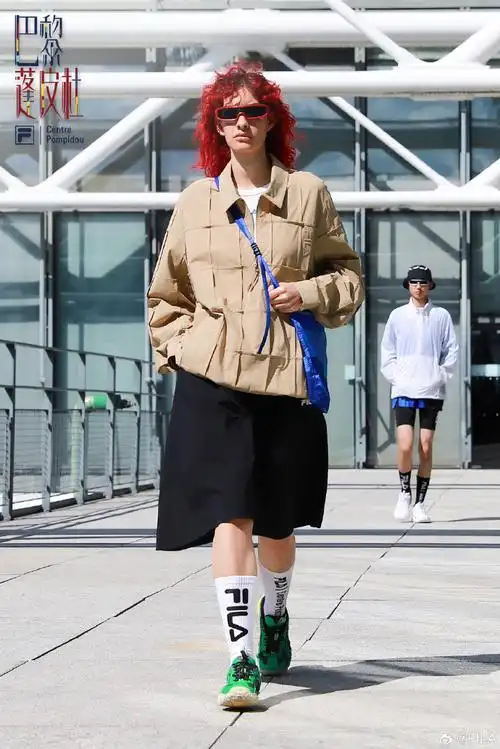 fila巴黎蓬皮杜大秀##fila艺术印花##fila蓬皮杜