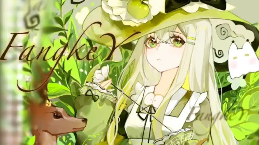 【procreate】绿色系suki_哔哩哔哩_bilibili