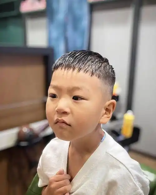 原创最帅气小男孩发型15款清爽有型真精神赶快挑一款吧