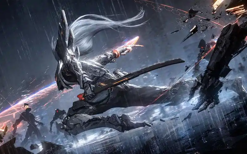 【板绘】英雄联盟-源计划·亚索 但是新画风尝试版!