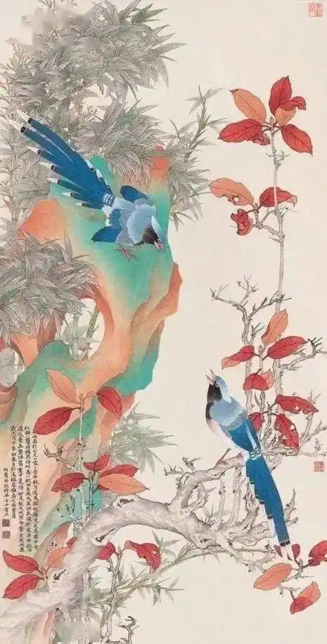 这些花鸟画能把人看醉