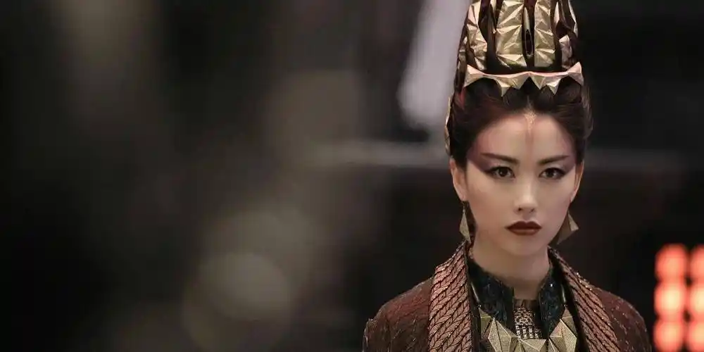 朱珠不光参与国内影视,也出演不少国际电影,在国际上也颇受欢迎.