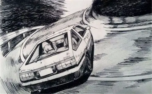 自媒体 车致 正文    一部漫画可以影响一代人,一部《头文字d