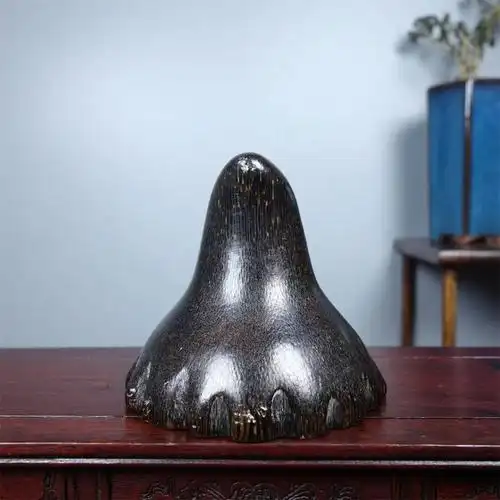 nb986 疑似旧藏仿犀牛角小角镇纸 - 司法拍卖 - 阿里资产