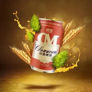 五折  5折 雁荡山醇麦啤酒 330ml*24听【百微集团】雁荡山醇麦啤酒