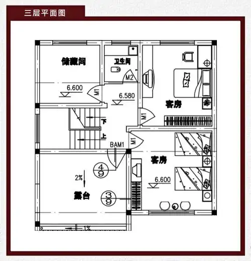 10x10米南方农村徽派建筑小户型三层别墅设计图 - 盖房知识 - 盖房圈