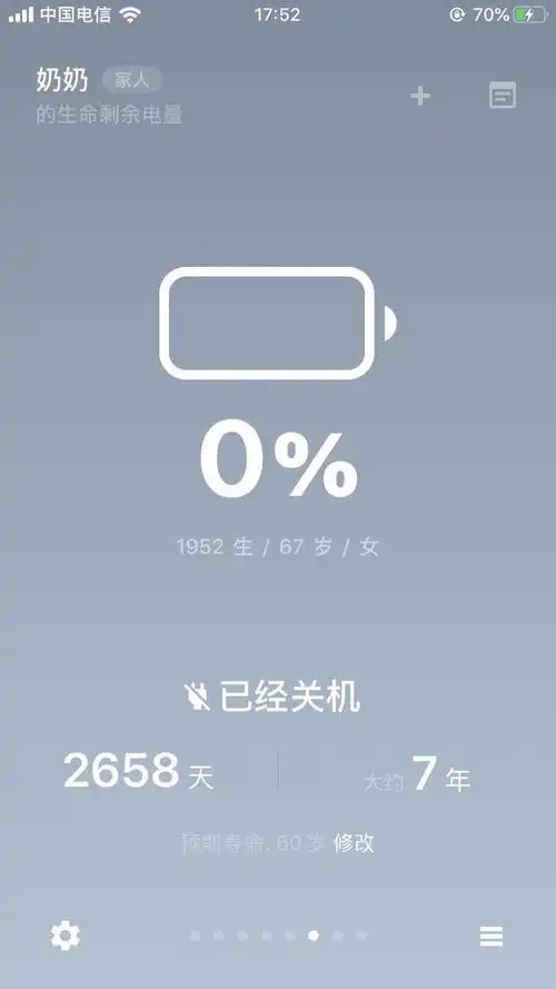 你能承受的最少剩余电量是百分之几?