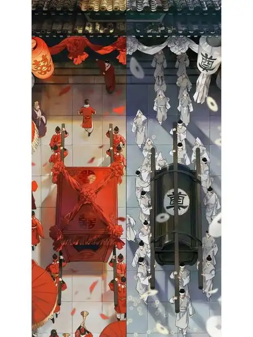 红衣进,白衣出,红轿子,黑木棺,唢呐一生听两回,红衣翩翩,与 - 抖音