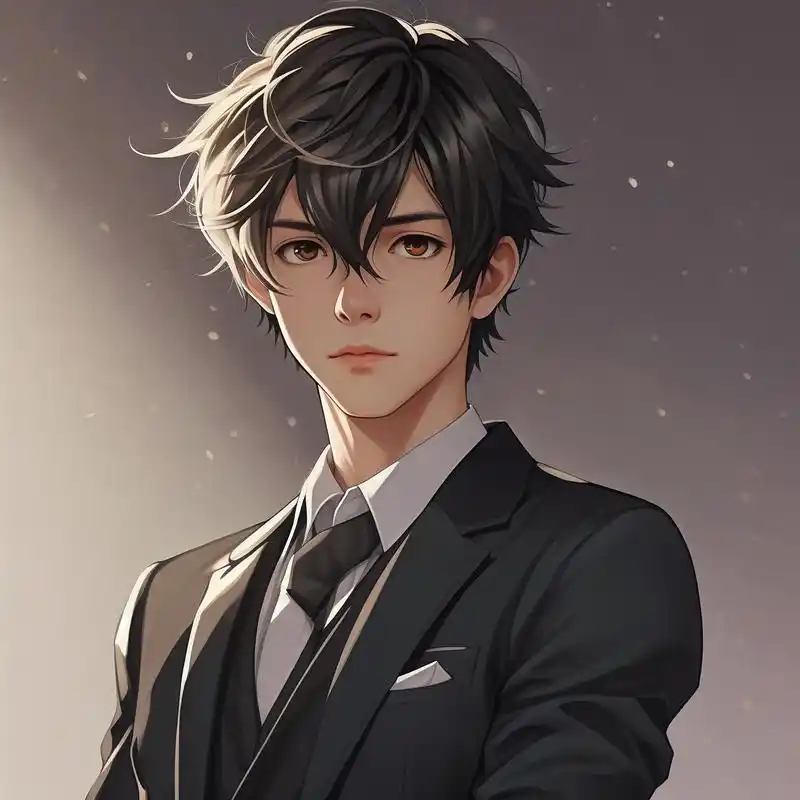 动漫西装头像集锦 今天给大家带来一组超酷的西装动漫头像!