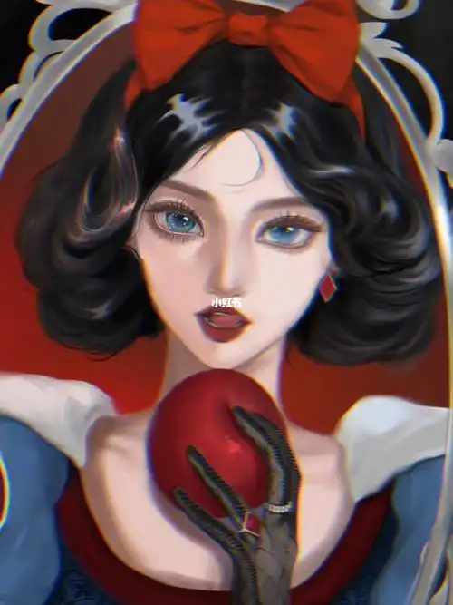 还是暗黑的白雪更可爱#白雪公主  #暗黑童话 #黑化白雪公主  #魔镜