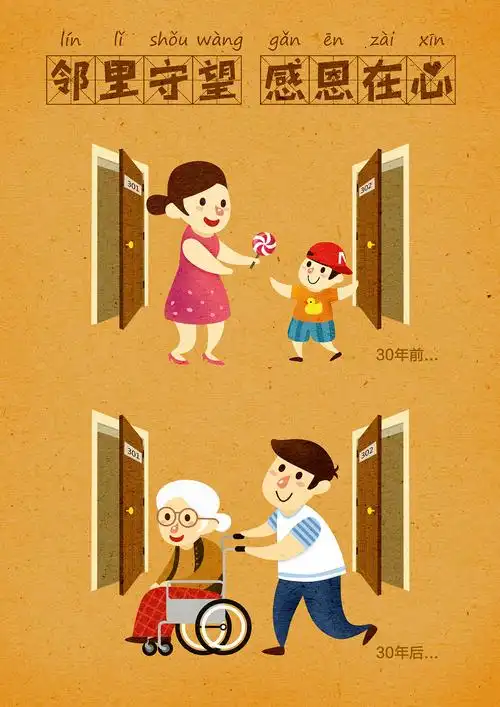 邻里守望 感恩在心