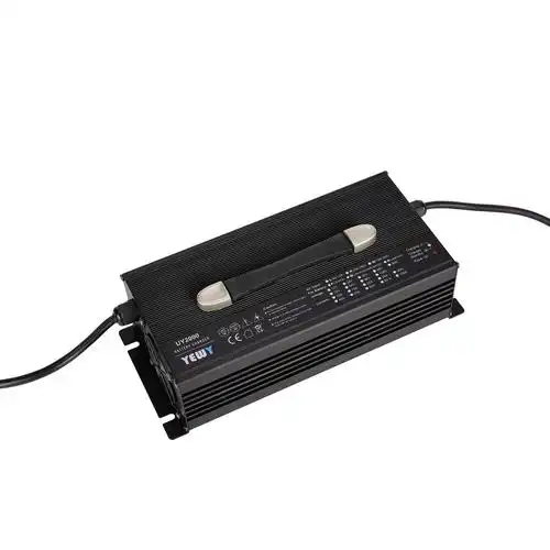 yewy24v60a房车叉车锂电池充电器铝壳充电器