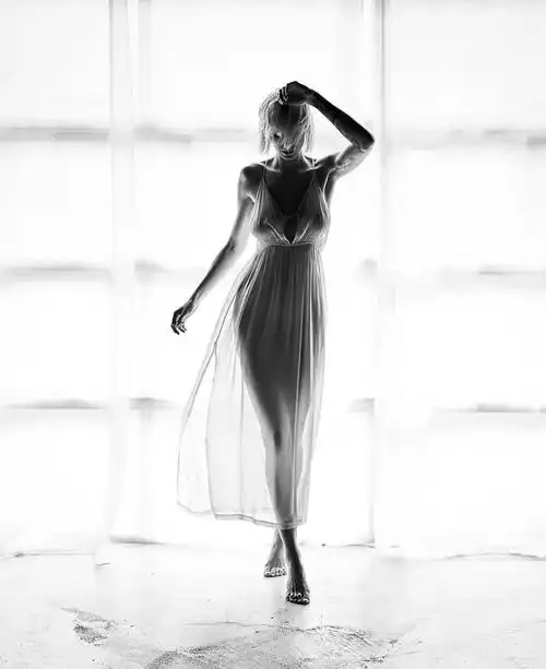 黑白人像惊艳的美