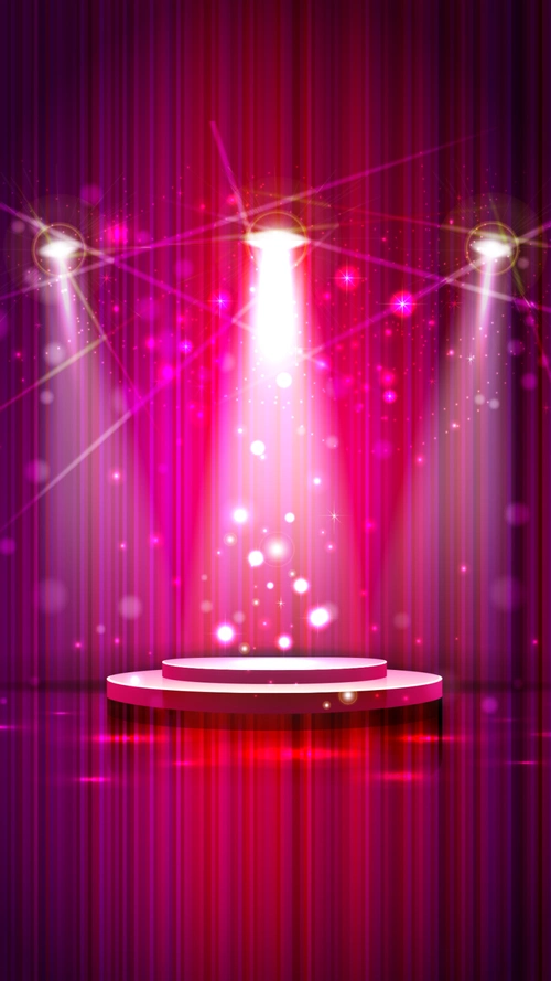 舞台灯光促销狂欢h5背景