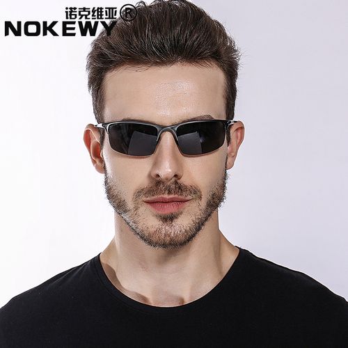 2021新款男士太阳镜驾驶员偏光镜钓鱼墨镜司机开车专用男铝镁眼镜