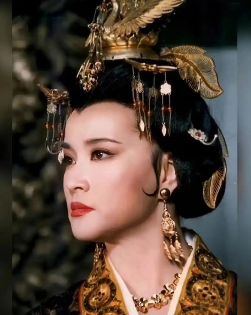 1995年《武则天》,刘晓庆饰演武则天,"不,我不做皇后!"!七月大吉大利!