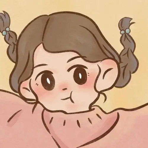 微信可爱手绘少女头像