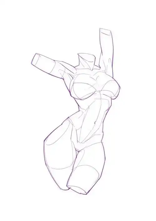 绘画参考##人体结构