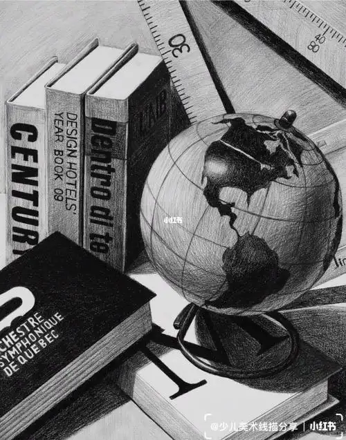 创意美术  #少儿美术课件  #素描  #美术生  #创意儿童画  #素描