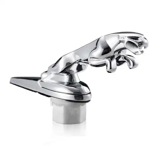 拉夫良品金属立标捷豹车标jaguar机头盖标捷豹立标